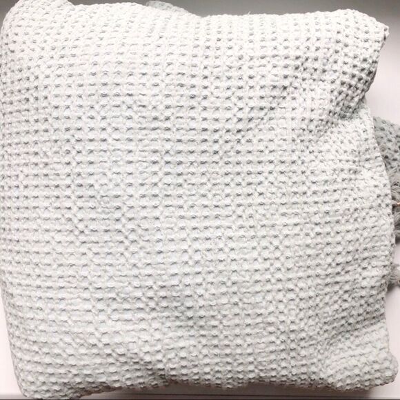 Anthropologie Arienne Textured Tassel Duvet Cover - Picture 5 of 8